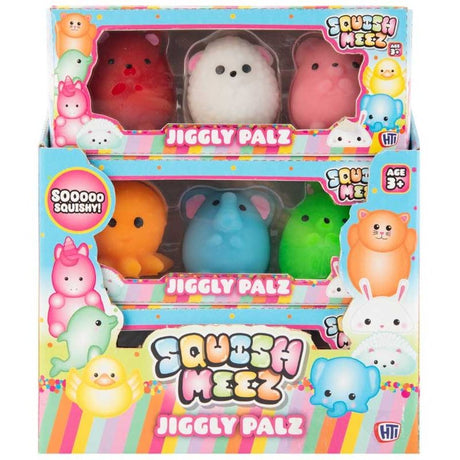 Jiggly Palz Squish Quantities of 12 Wholesale