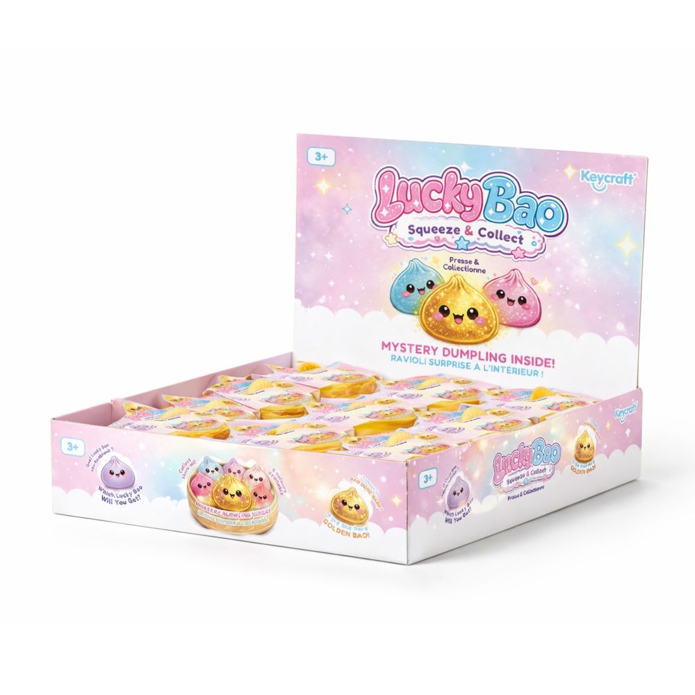 Mini Lucky Bao Mystery Squishy Dumpling Quantities of 12