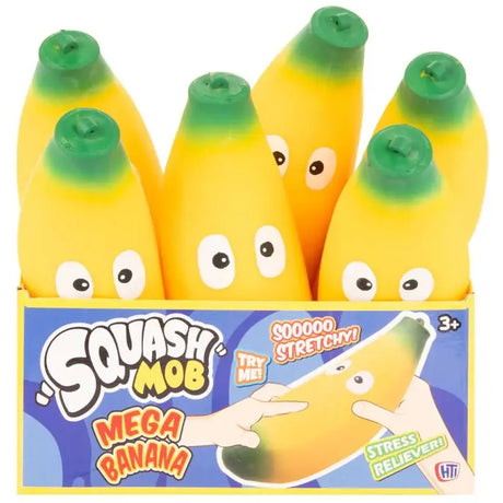 Squash Mob Mega Banana Quantities of 6 Wholesale