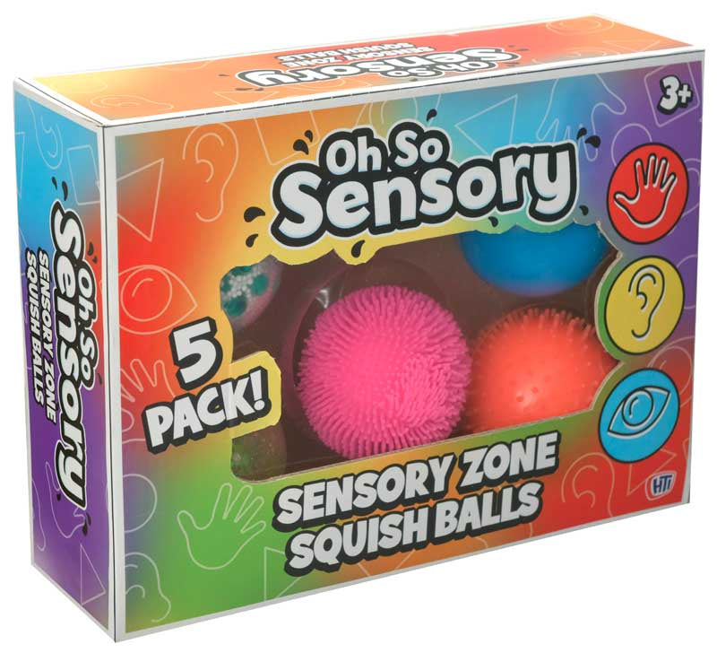 Oh So Sensory Mega Sensory Squish Ball Pack Quantities of 24