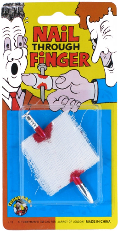 Nail Through Finger Quantities of 12