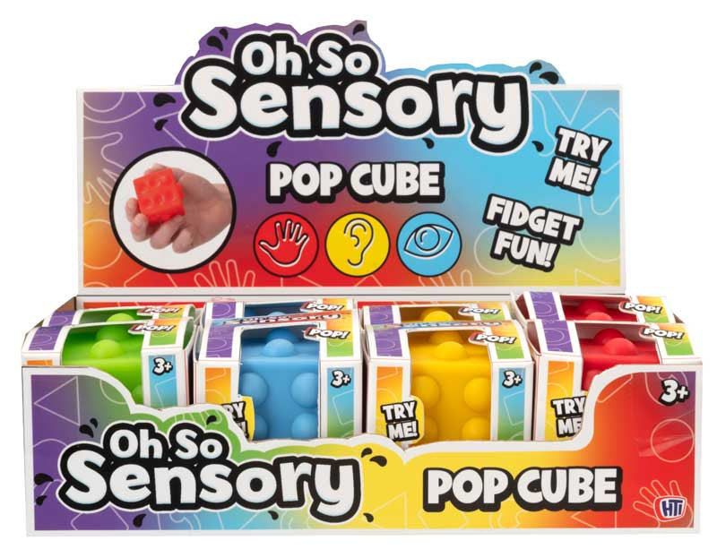Oh So Sensory Pop Cube Quantities of 12