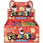 Small Putty Noise Toilet 4 Assorted Colours Quantities of 24 Wholesale