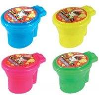Putty Noise Toilet in 4 assorted colors.
