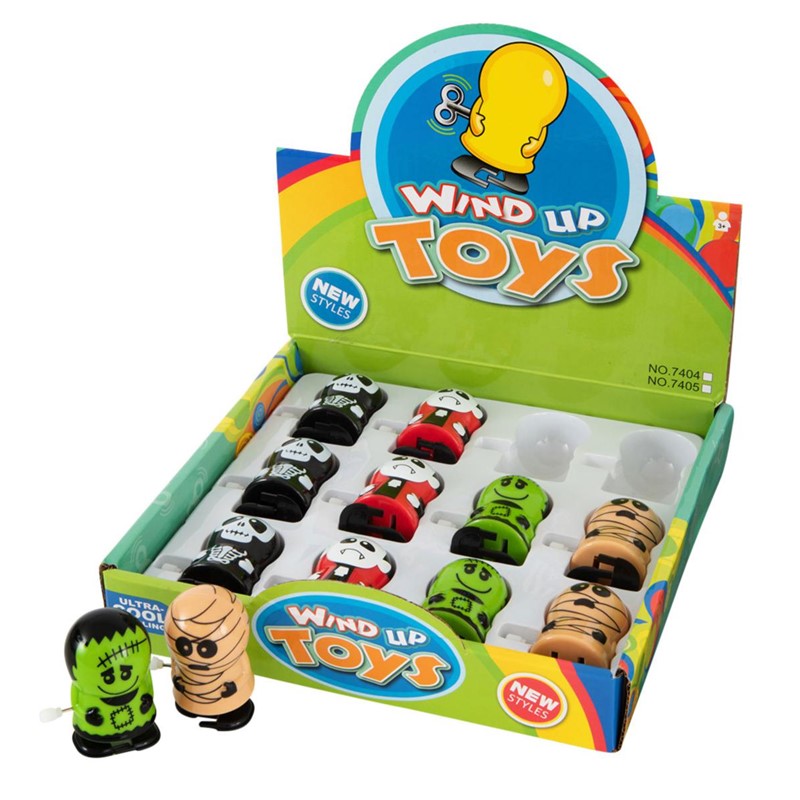 6cm Wind Up Halloween Figures Quantities of 12