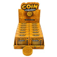 8.5cm Squishy Gold Coin Quantities of 12 Wholesale