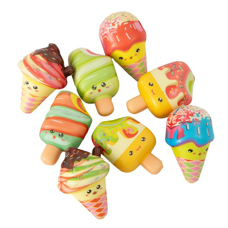 6.5cm Squishy Ice Cream Quantities of 100