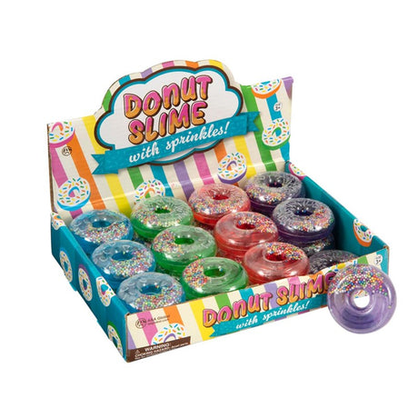 6cm Donut Slime Quantities of 24 Wholesale