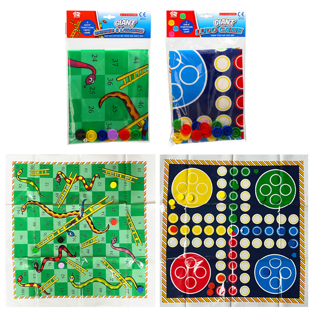 Ludo / Snakes and Ladders Assorted Quantities of 24 Wholesale