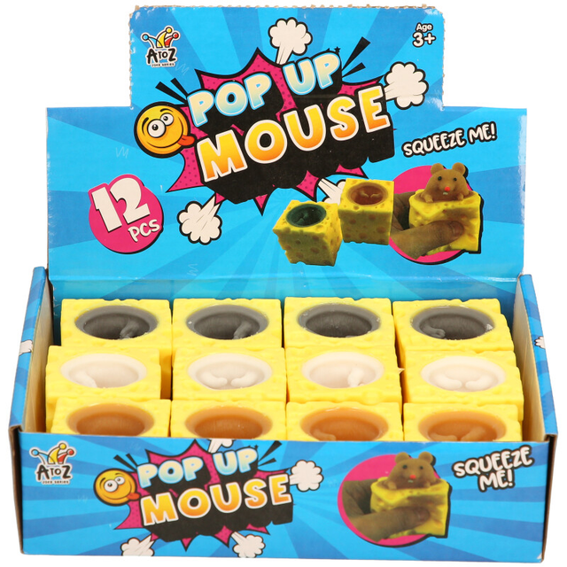 Pop Up Mouse Squish Quantities of 12 Wholesale