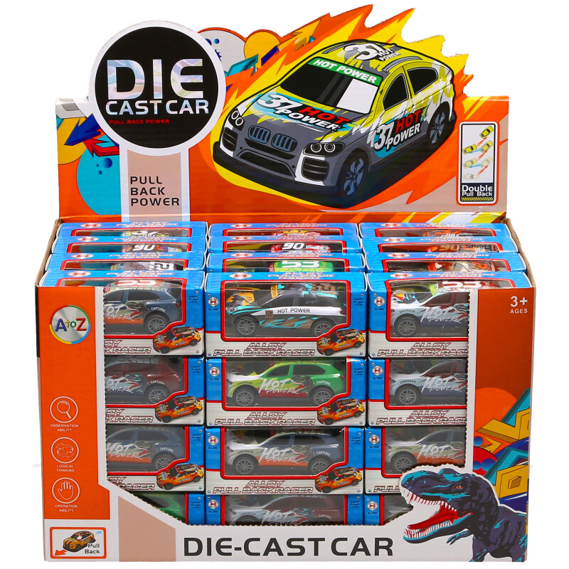 Diecast Alloy Cars 8cm Quantities of 48