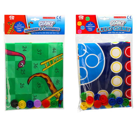 Ludo / Snakes and Ladders Assorted Quantities of 24 Wholesale