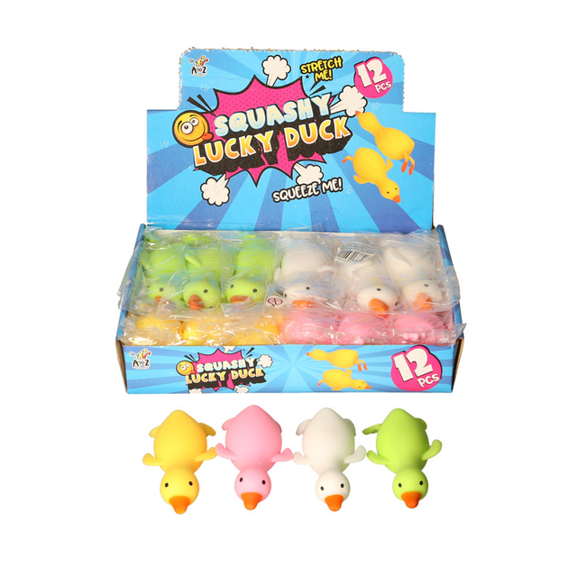 Squishy Duck Quantities of 12 Wholesale