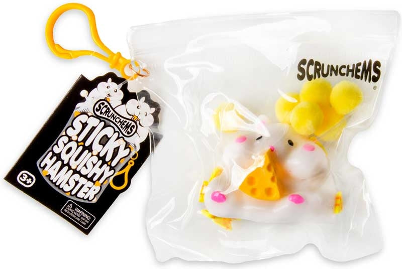 Scrunchems Sticky Squishy Hamster Quantities of 12