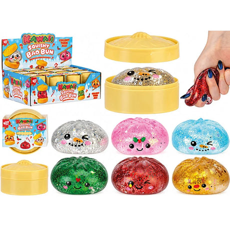 5.5cm Christmas Glitter Dumplings Maltose Quantities of 24 Wholesale