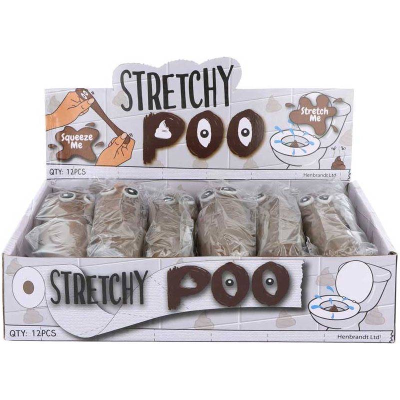Stretchy poo sensory toy