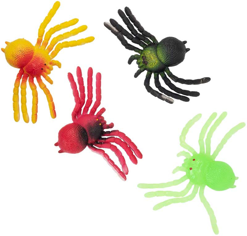 Creepsterz Stretchy Spider - Quantities of 12