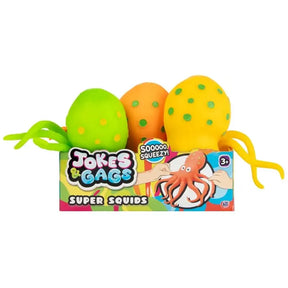 Jokes and Gags Super Squids Quantities of 6 Wholesale
