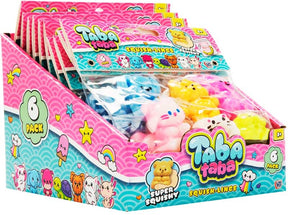 6 in a pack Squish-lings Quantities of 12 Wholesale