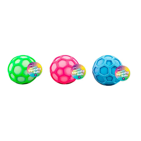 Squishy Ball in mesh Quantities of 12 Wholesale