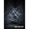 White Spiders Web (40g) with 5 Plastic Spiders Quantities of 12 Wholesale