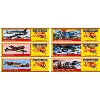 Plane glider models displayed in colorful packaging for outdoor fun.